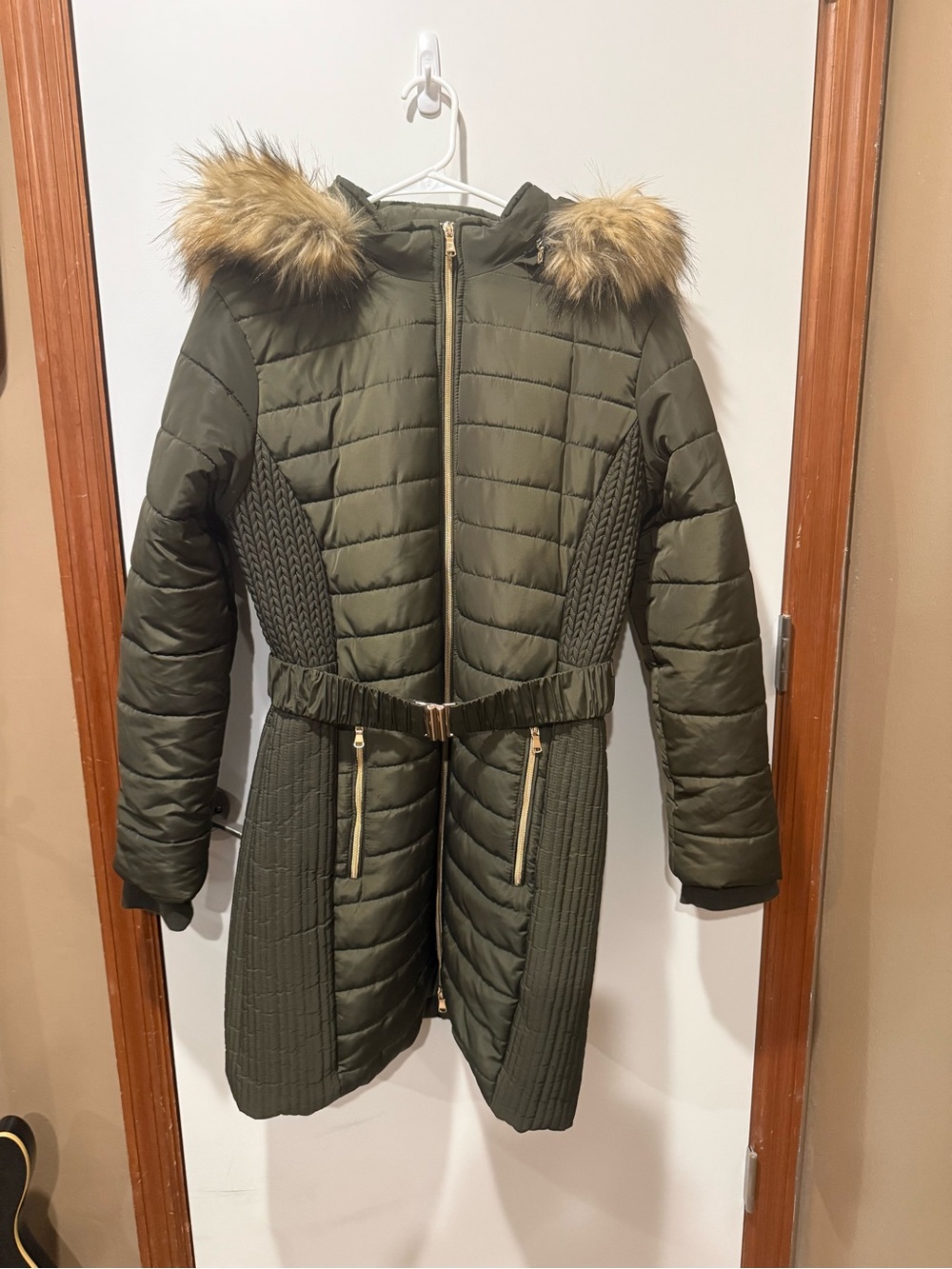 Wantdo Women’s thickened Parka Army Green Coat